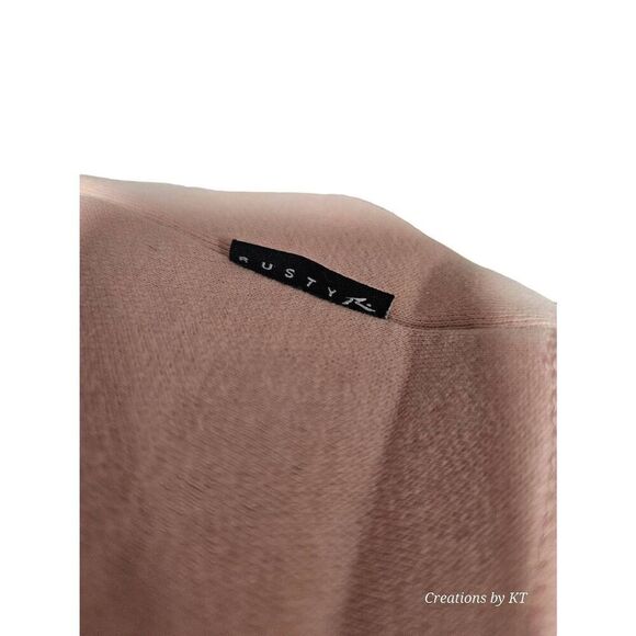 Rusty Women's Baller Hooded Fleece Hoodie Shell Pink Medium - Picture 3 of 7